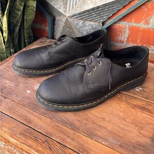 Dr. Martens 1461 Black Smooth Leather 3-Eye Oxford Shoes AirWair Men’s 14